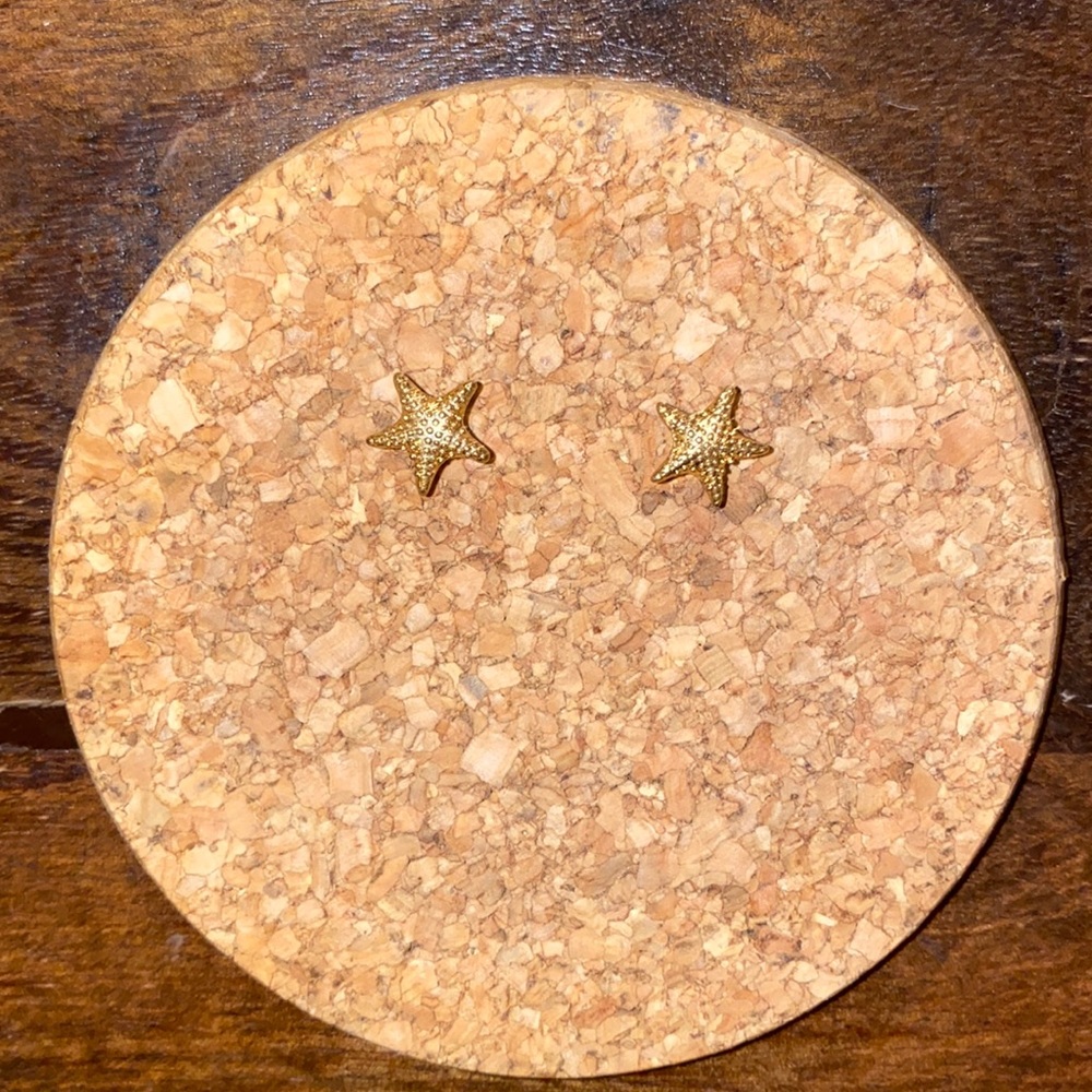 JCrew Starfish Stud Earrings